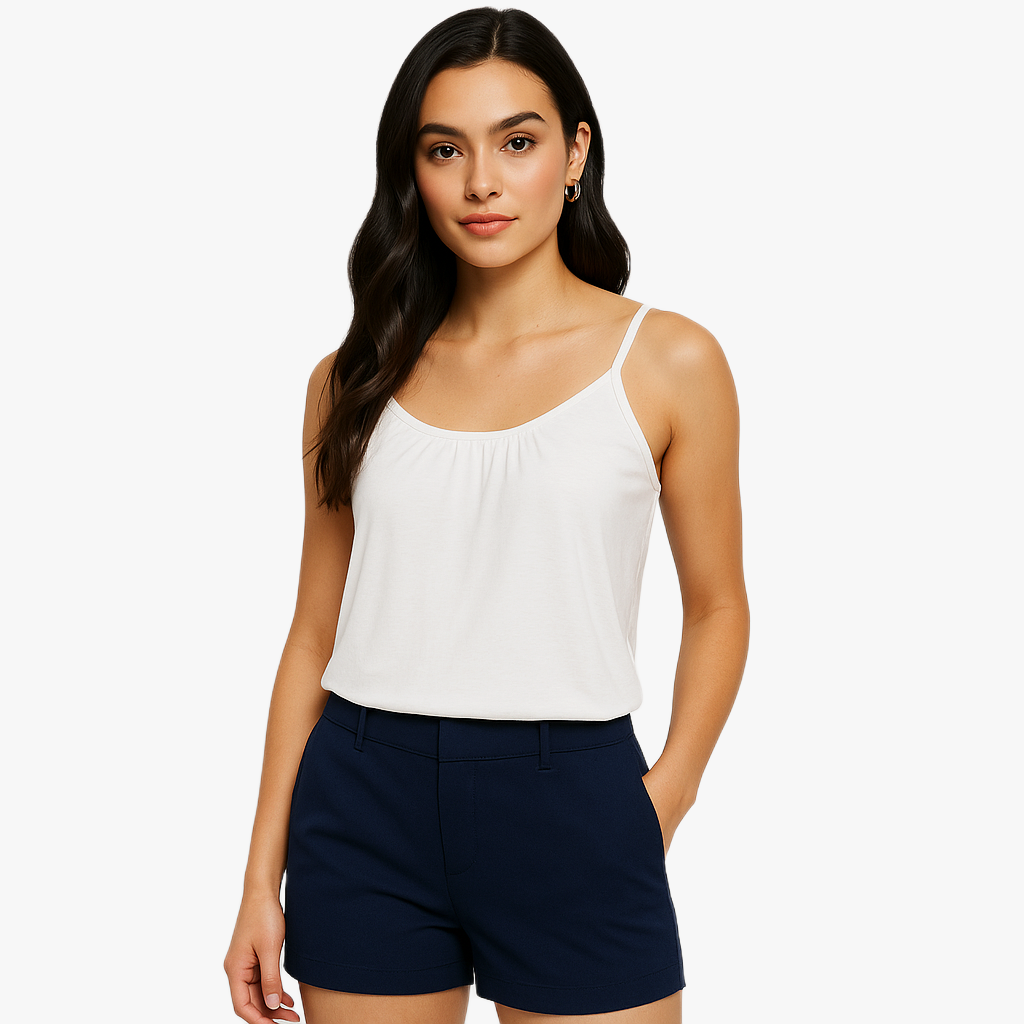 Casual Women's Sleeveless Round Neck Top