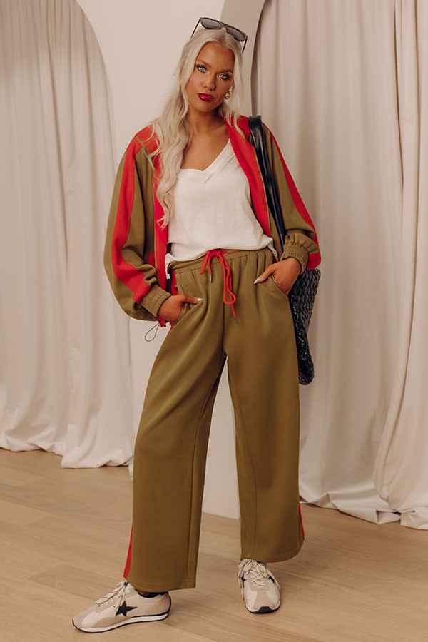 Striped Color Block Knit Zip Up Jacket with Mock Neck Collar