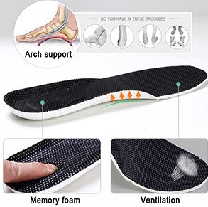 Orthopedic Walking Shoes for Women with Arch Support and Breathable Mesh Upper
