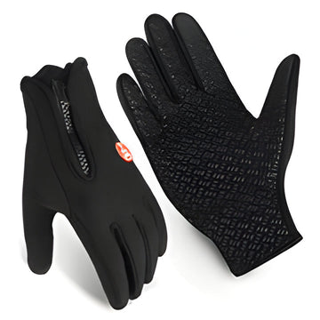 Electric Gloves with Conductive Palm and Fleece Lining for Cold Weather