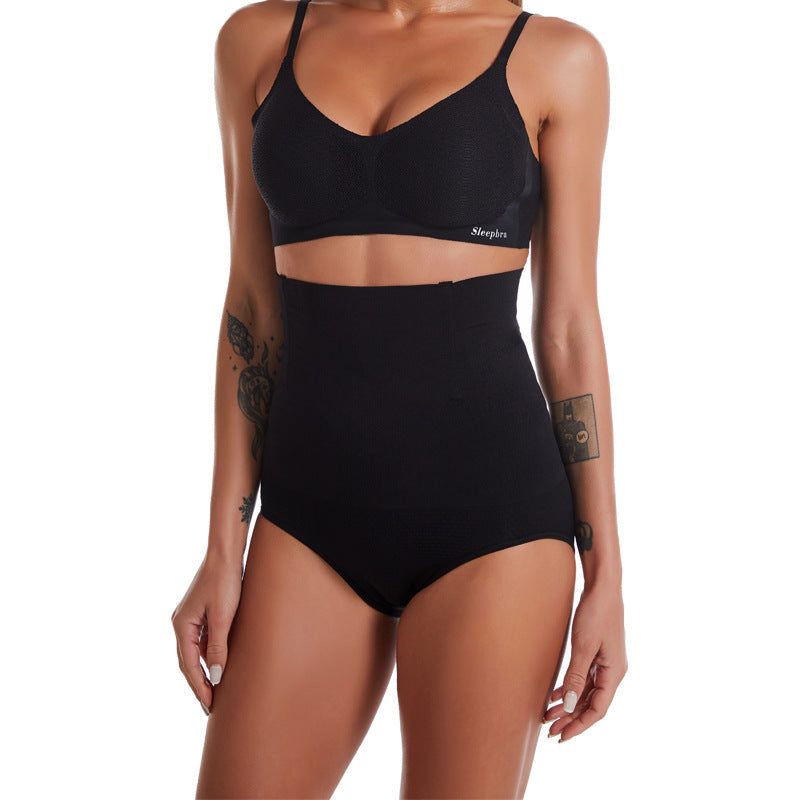 Women's High Waist Seamless Shaping Underwear with Padded Detail
