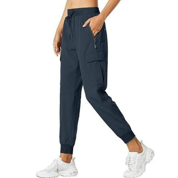 Women's Cargo Joggers with UPF 50 Protection and Quick Dry Fabric, Water Resistant