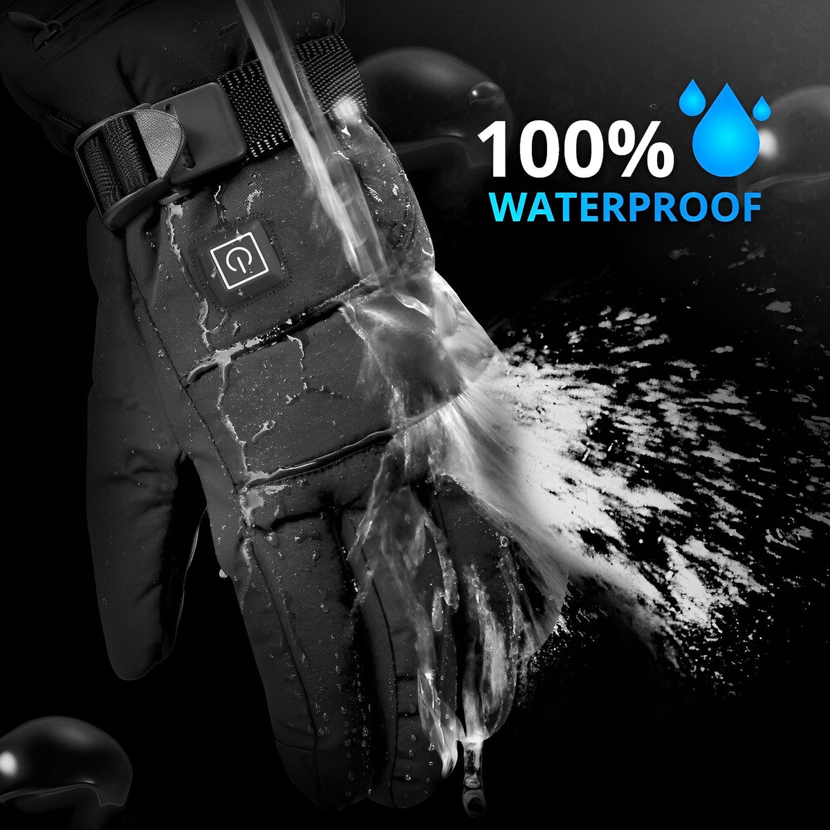 Heated Work Gloves with Full Finger Warmth and 8 Hour Battery Life