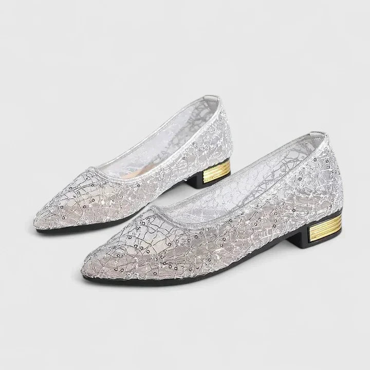 Women's Lace Flats Orthopedic Pointed Toe