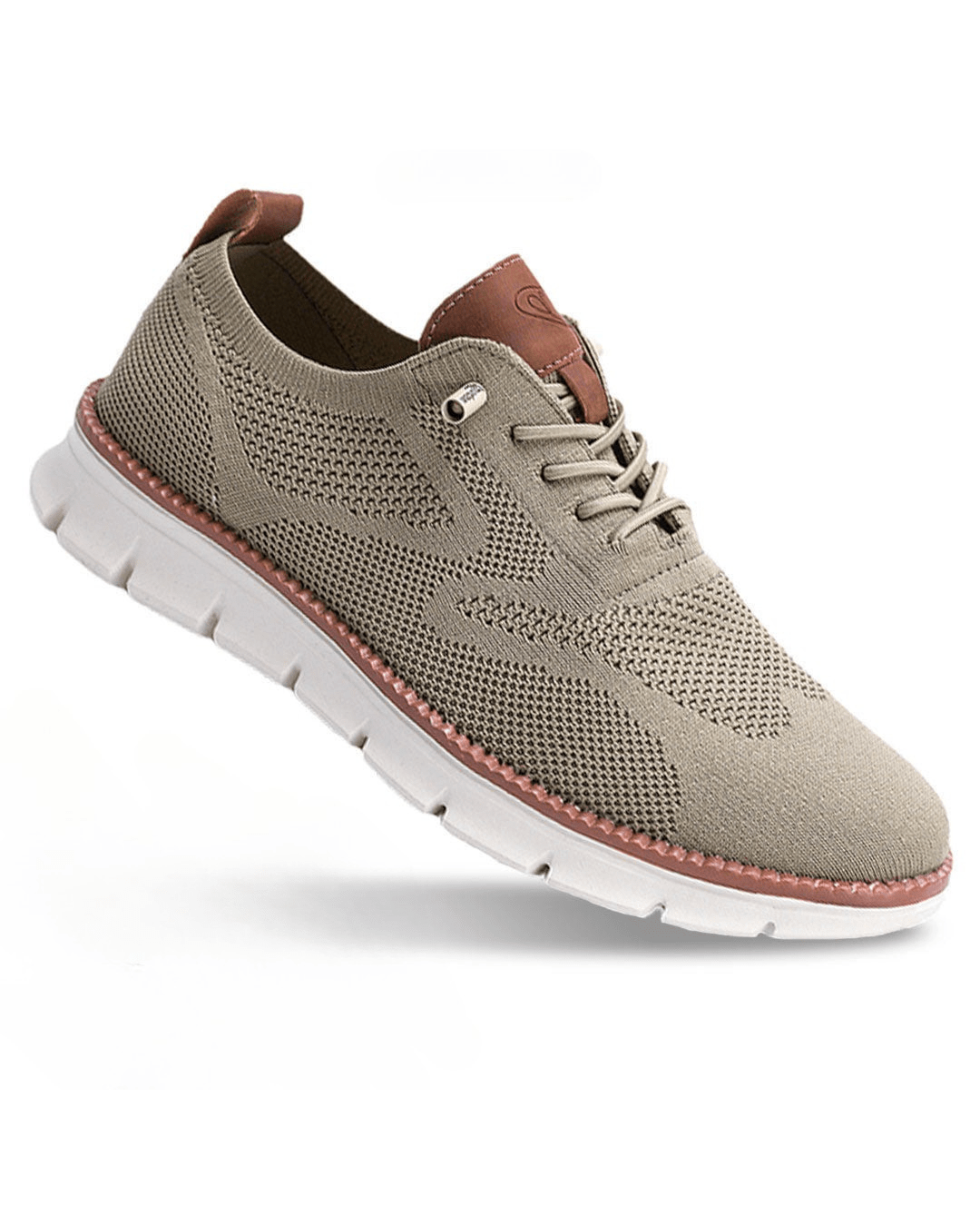 Breathable Mesh Sneakers with Cushioned Sole and Textured Grip Outsole