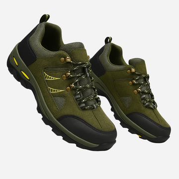 Unisex Hiking Shoes with Water Resistant Layer and Slip Resistant Tread