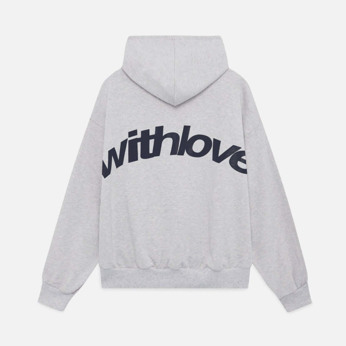 Oversized Pullover Hoodie with Extended Body Length and Full Coverage Sleeves
