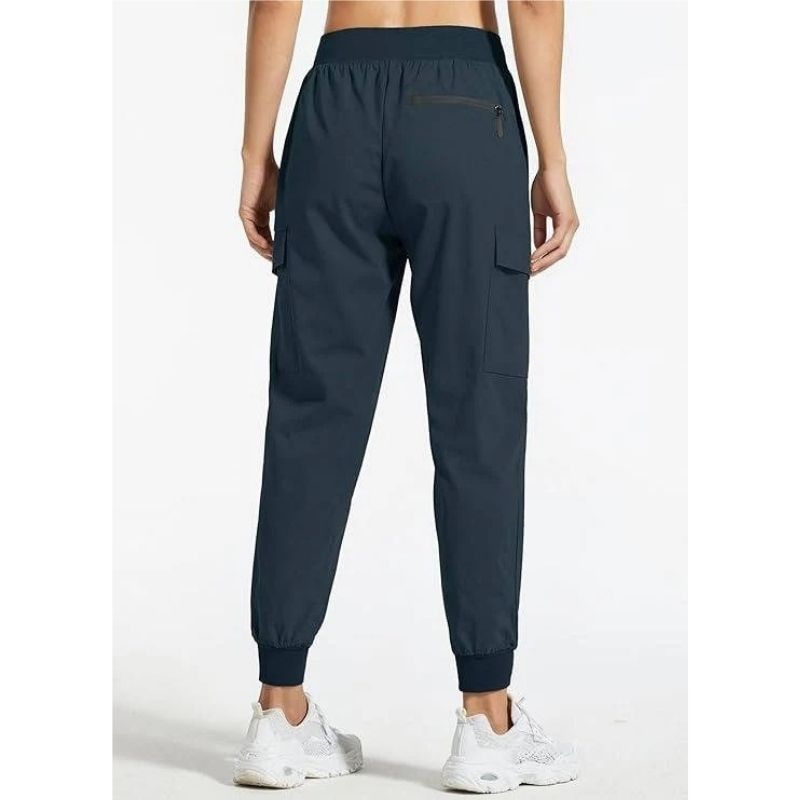 Women's Cargo Joggers with UPF 50 Protection and Quick Dry Fabric, Water Resistant