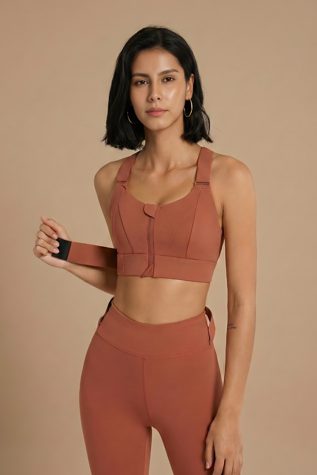 Women’s High Impact Sports Bra - Shock Absorber Design with Adjustable Straps for Training and Workouts