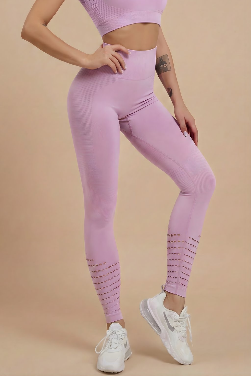 Women’s Seamless Leggings - High Waisted Sculpting Active Leggings for Training Fitness and Gym Wear