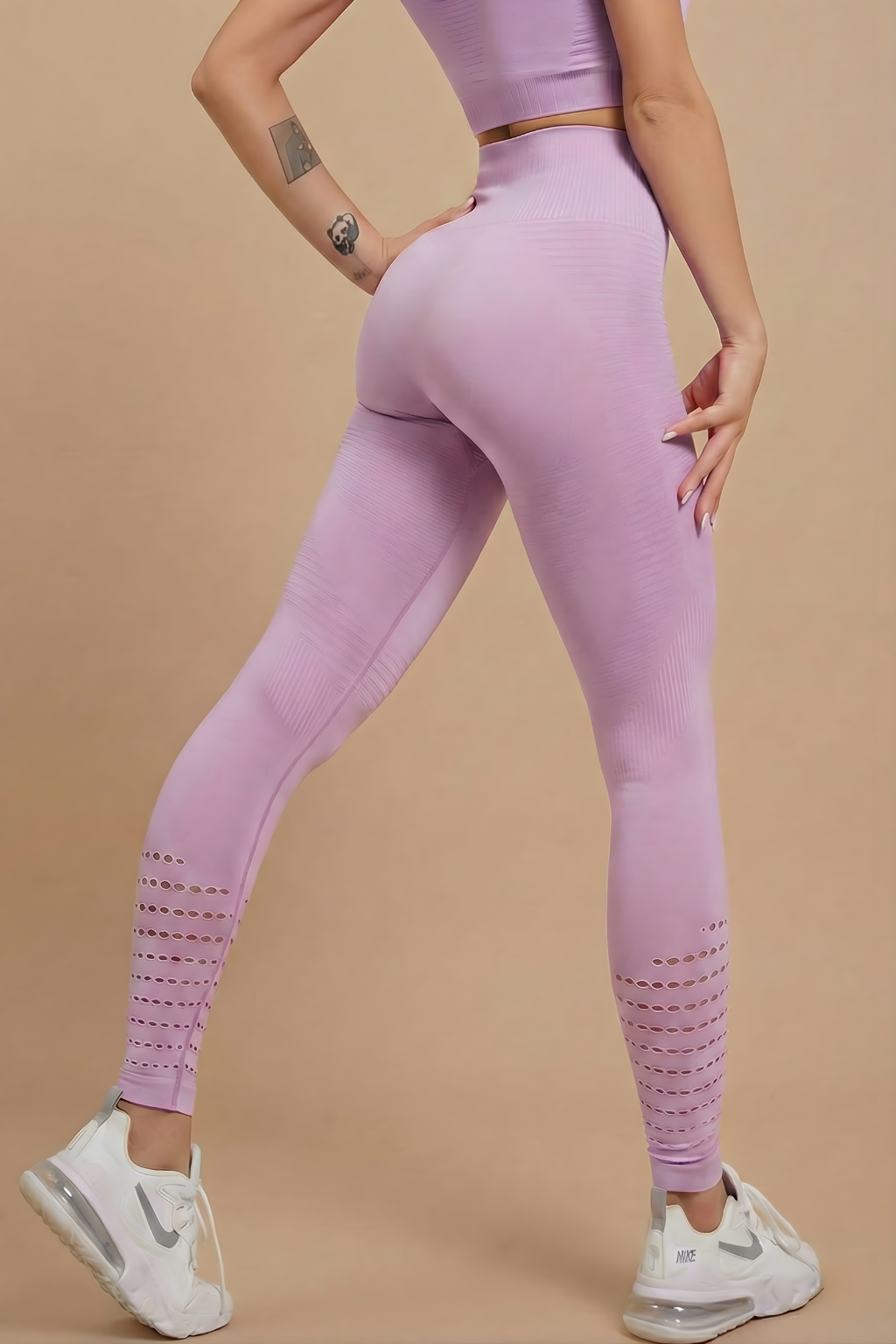 Women’s Seamless Leggings - High Waisted Sculpting Active Leggings for Training Fitness and Gym Wear