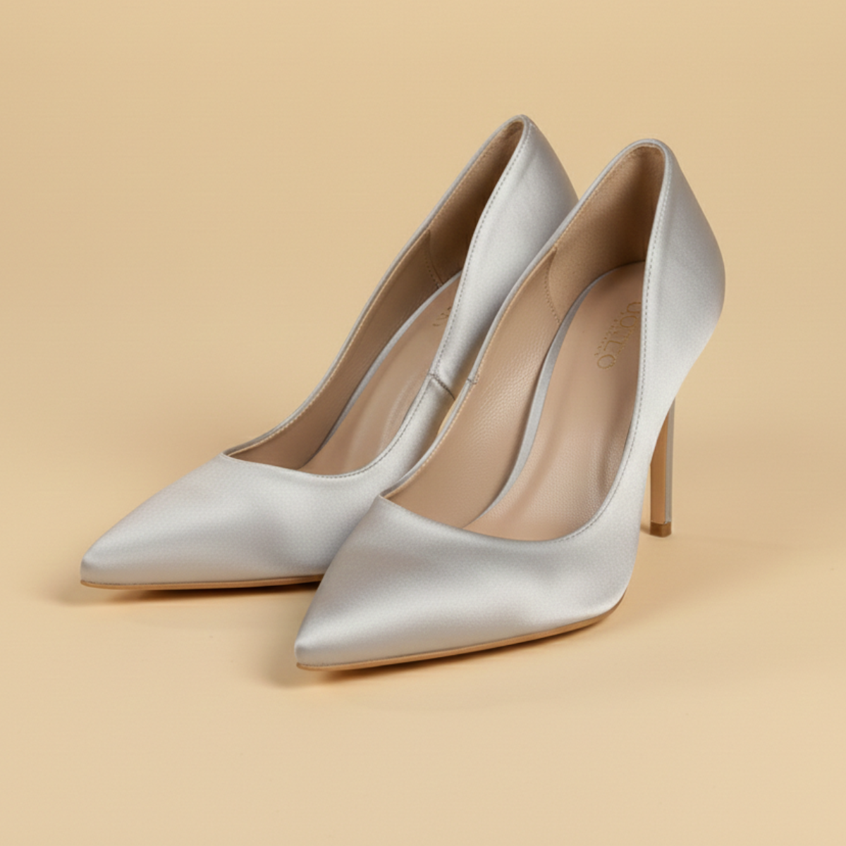 Women’s Pointed Toe Stiletto Heels - High Heel - Slip On Design - Side Cut Detail