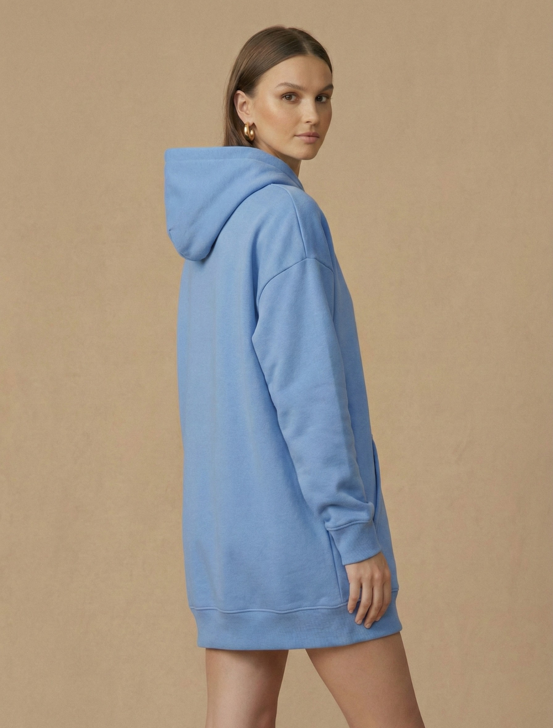 Oversize Hoodie – Lockerer Schnitt, lange Ärmel, lässiges Layering-Basic