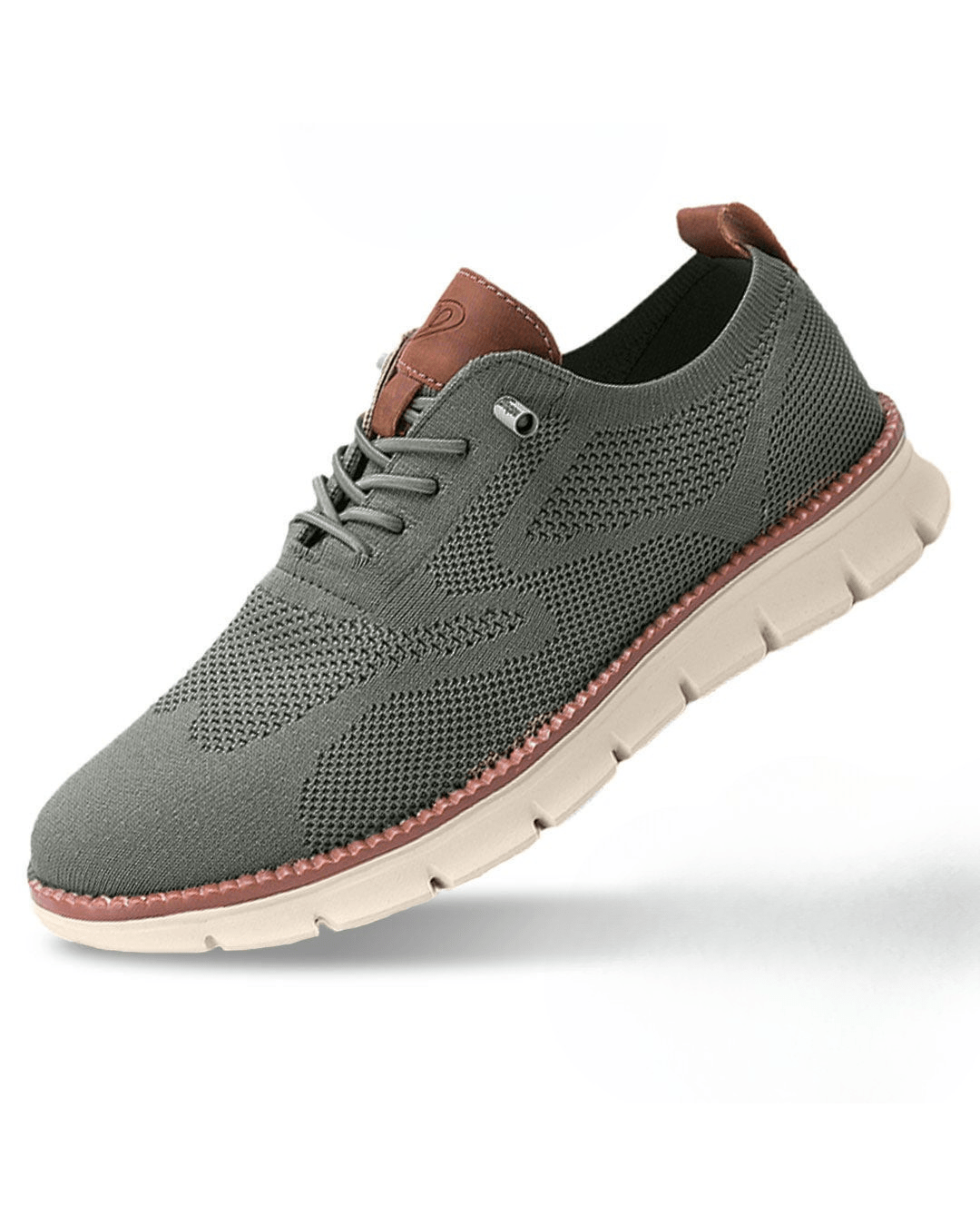 Breathable Mesh Sneakers with Cushioned Sole and Textured Grip Outsole