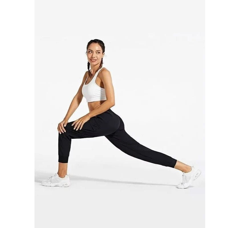 Women's Cargo Joggers with UPF 50 Protection and Quick Dry Fabric, Water Resistant