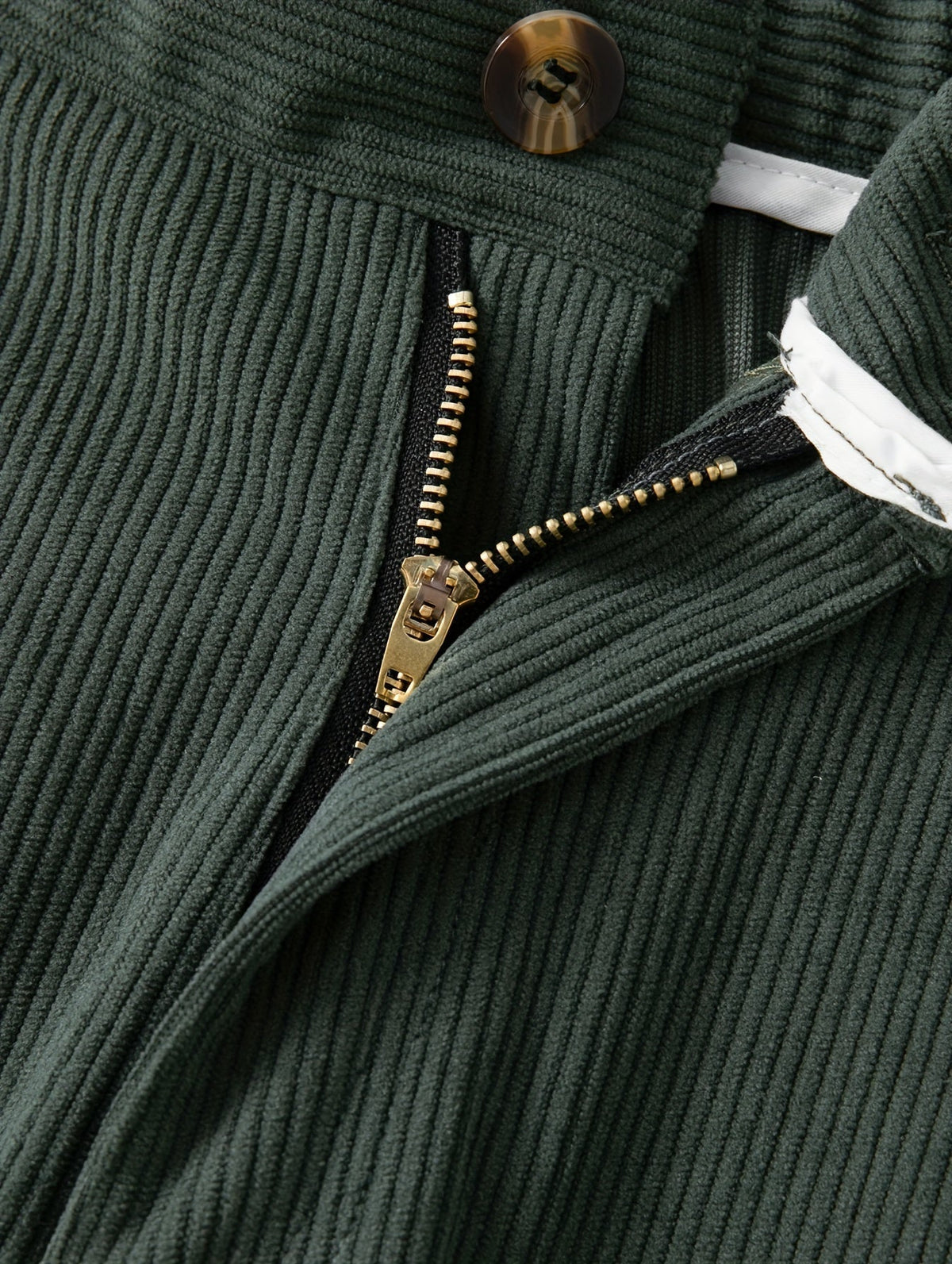 Relaxed Fit Cargo Pants with Deep Pockets and Button Elastic Waist