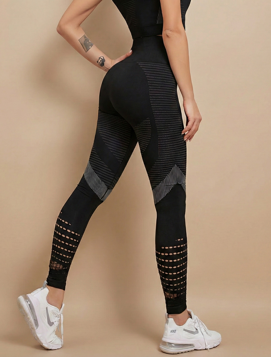 Women’s Seamless Leggings - High Waisted Sculpting Active Leggings for Training Fitness and Gym Wear