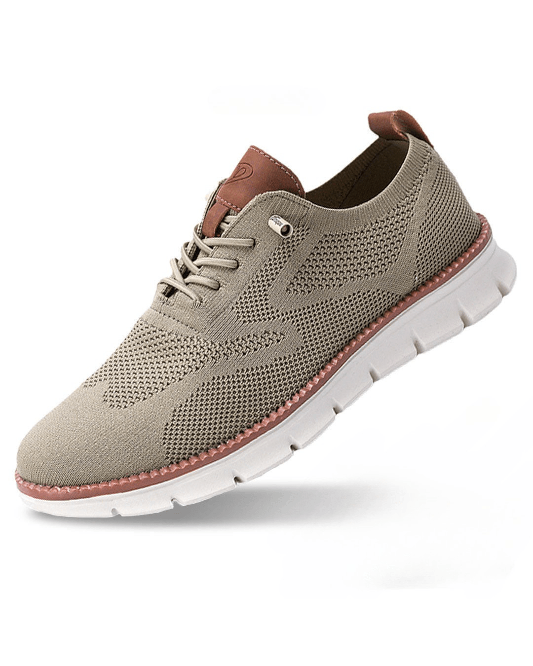 Breathable Mesh Sneakers with Cushioned Sole and Textured Grip Outsole