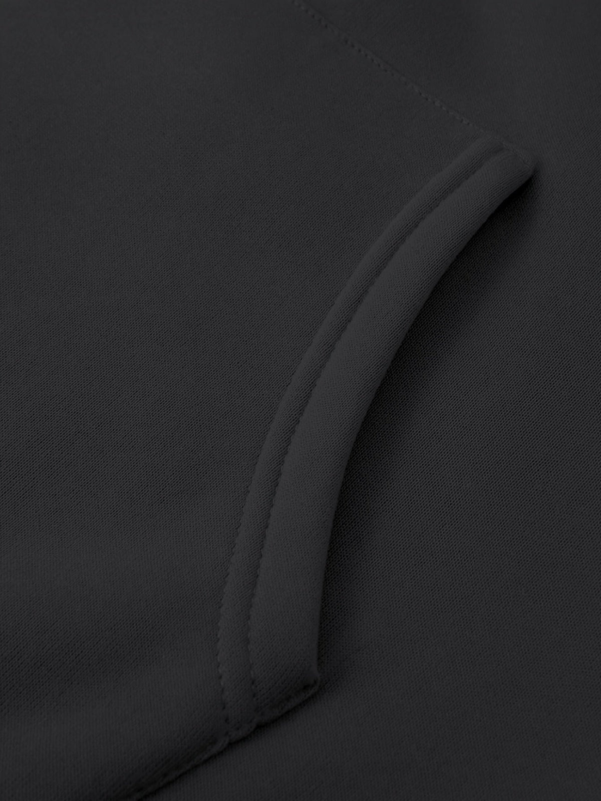 Pullover Hoodie with Color Block Panels and Adjustable Hood, Relaxed Fit