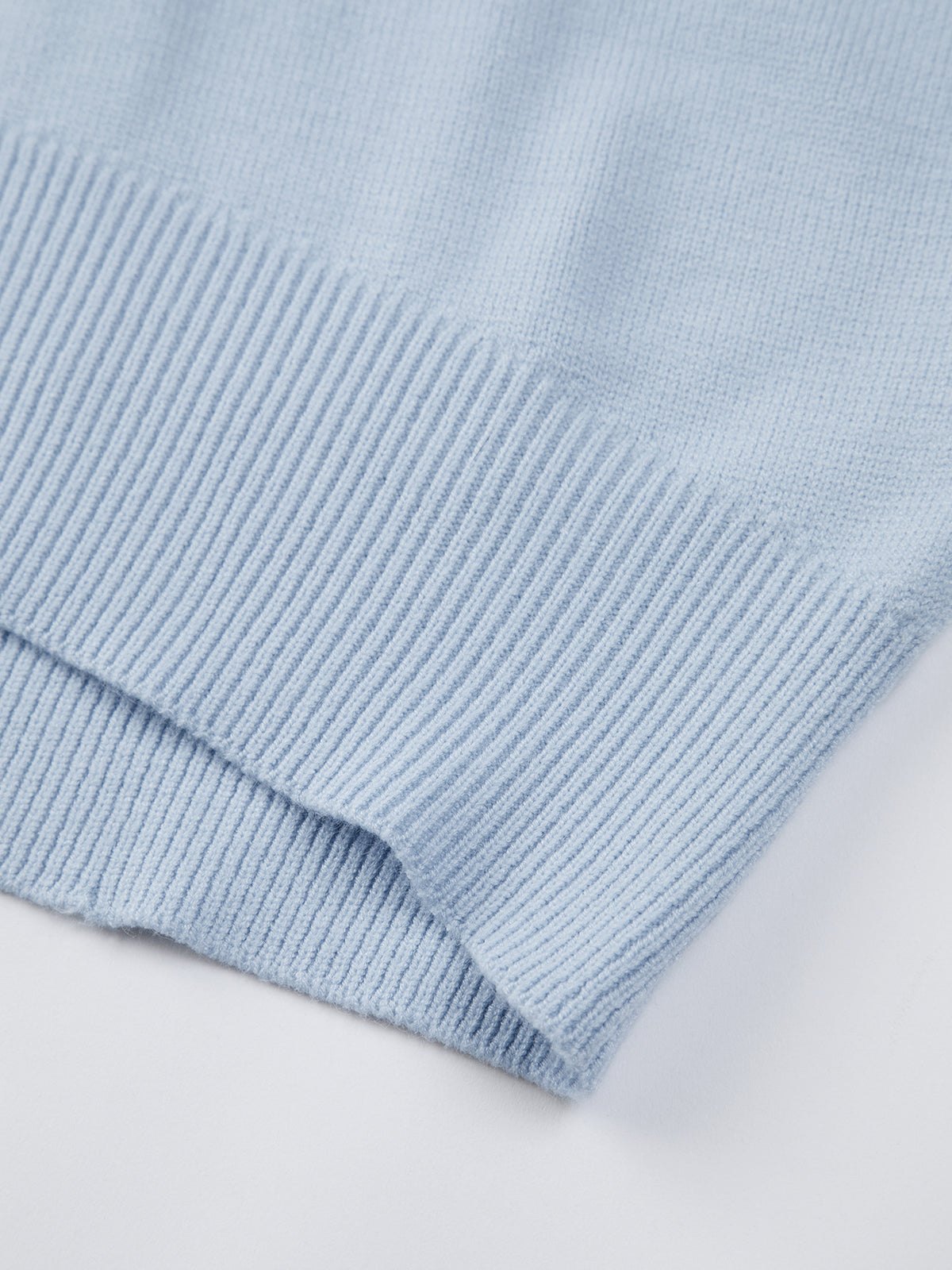 Oversized Crewneck Sweater - Relaxed Fit Long Sleeve Knitwear Casual Layer