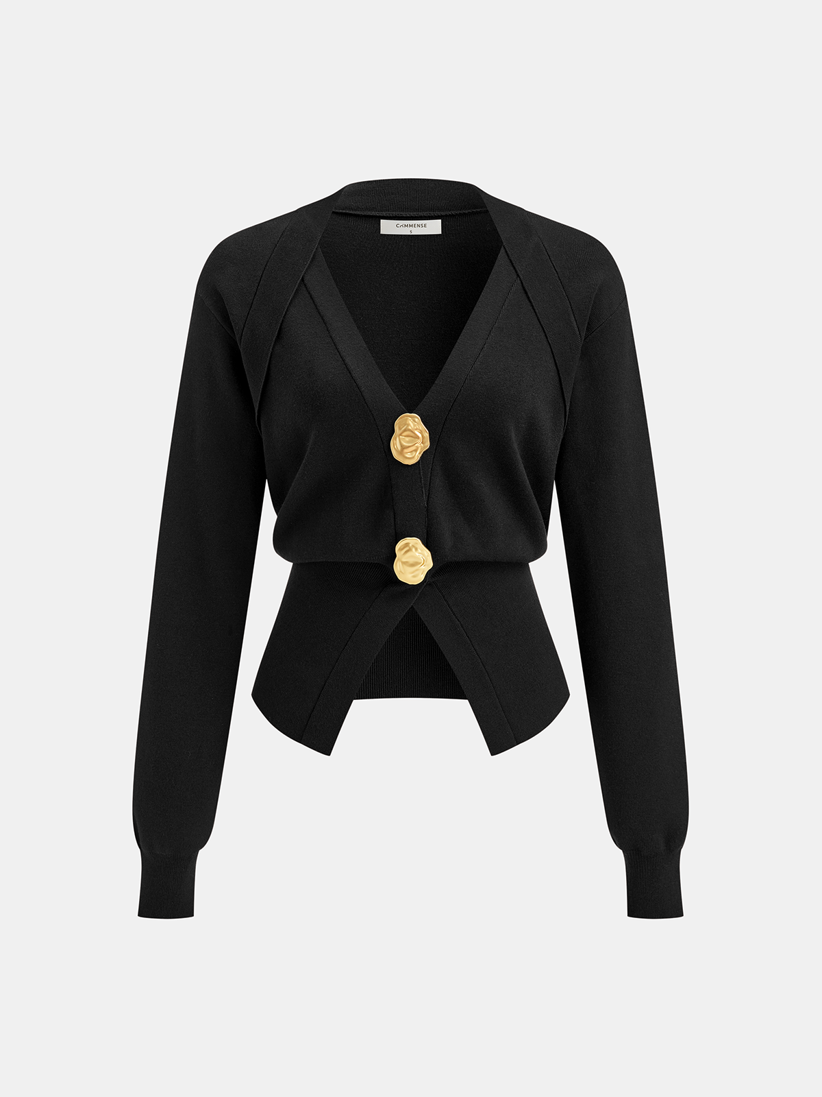 Women's Knit Cardigan with Medium Stretch and Layering Weight