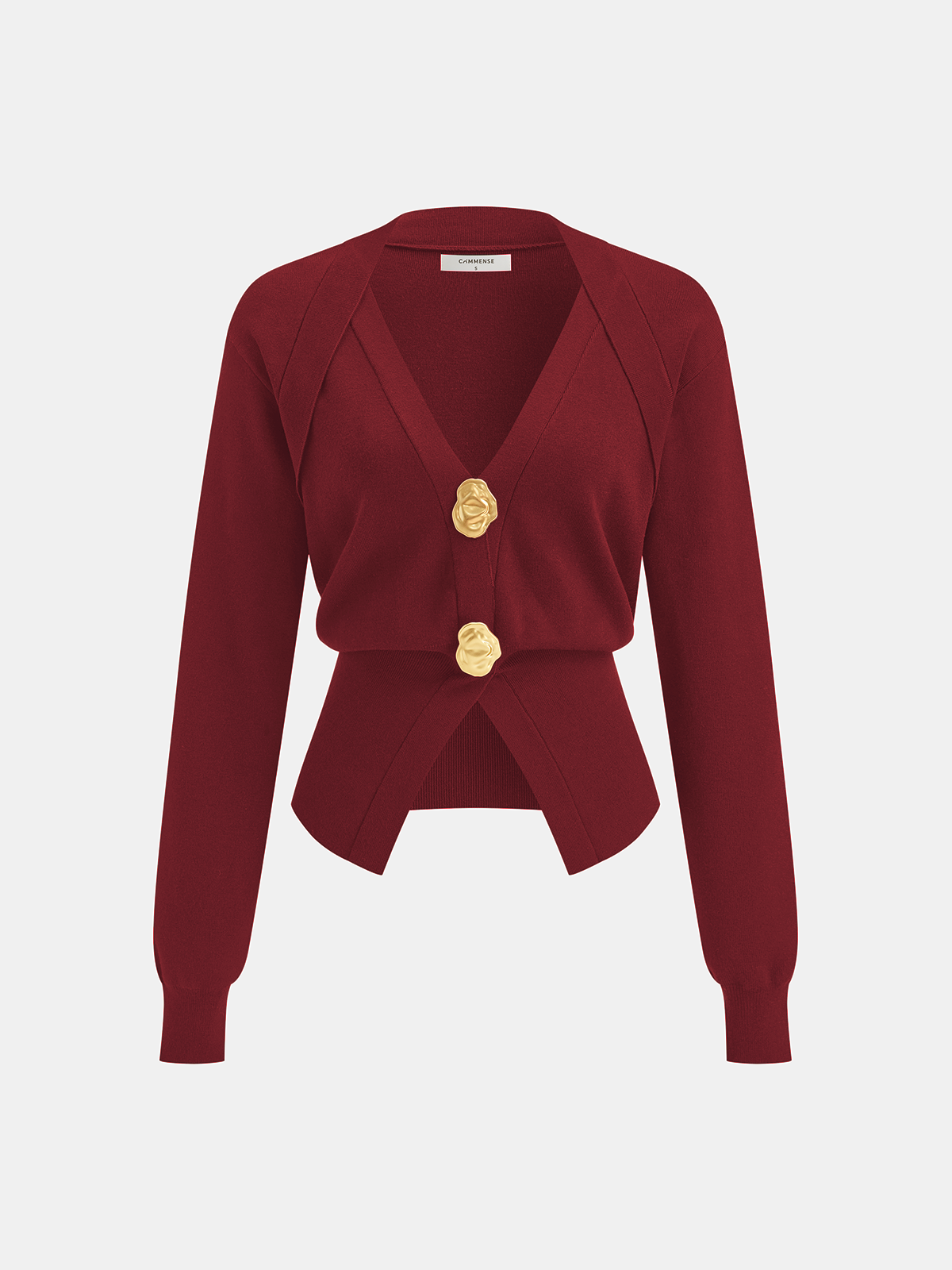 Women's Knit Cardigan with Medium Stretch and Layering Weight