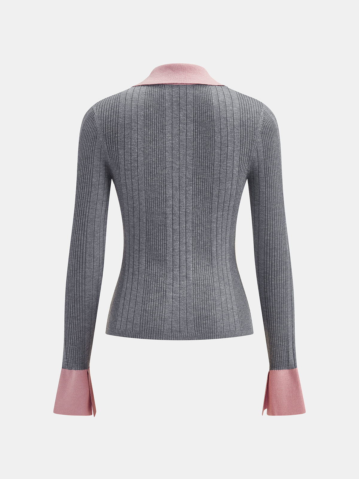 Slim Knit Sweater with Medium Stretch for Layering Under Blazers