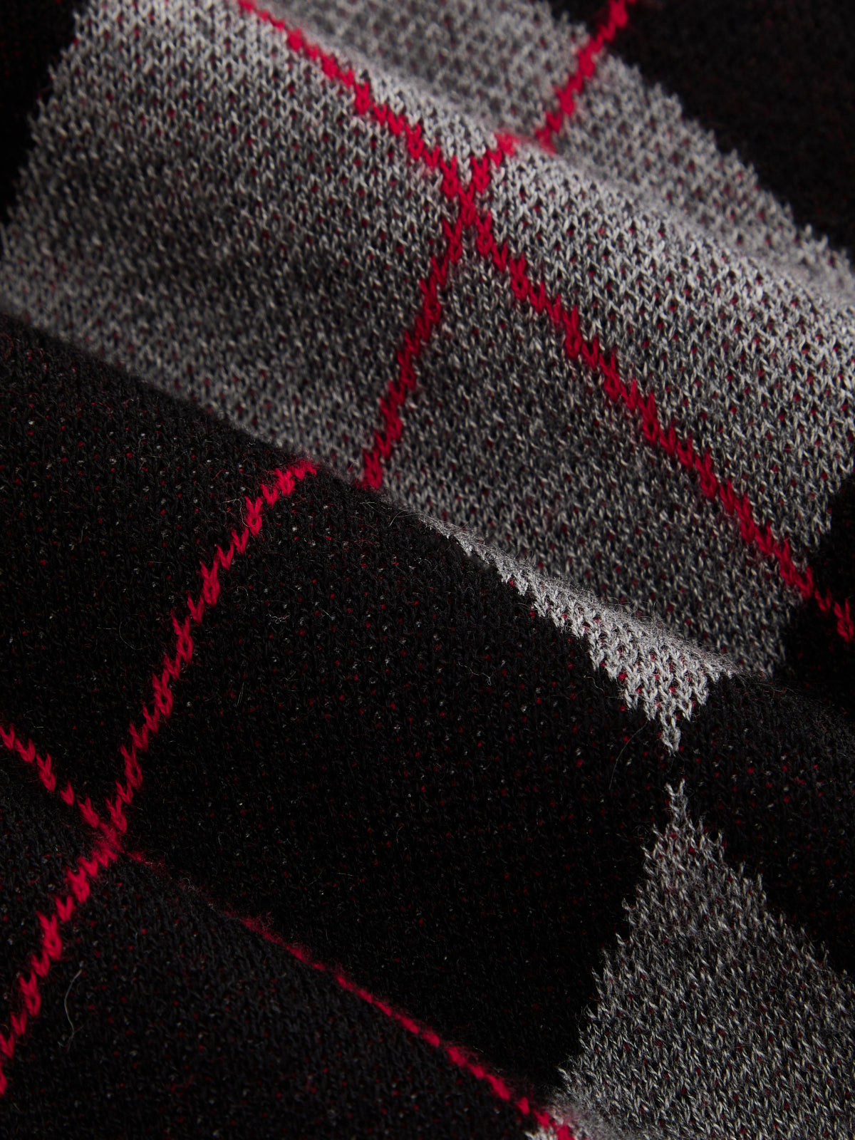 Stretch Knit Sweater with Relaxed Fit and Four Fiber Blend