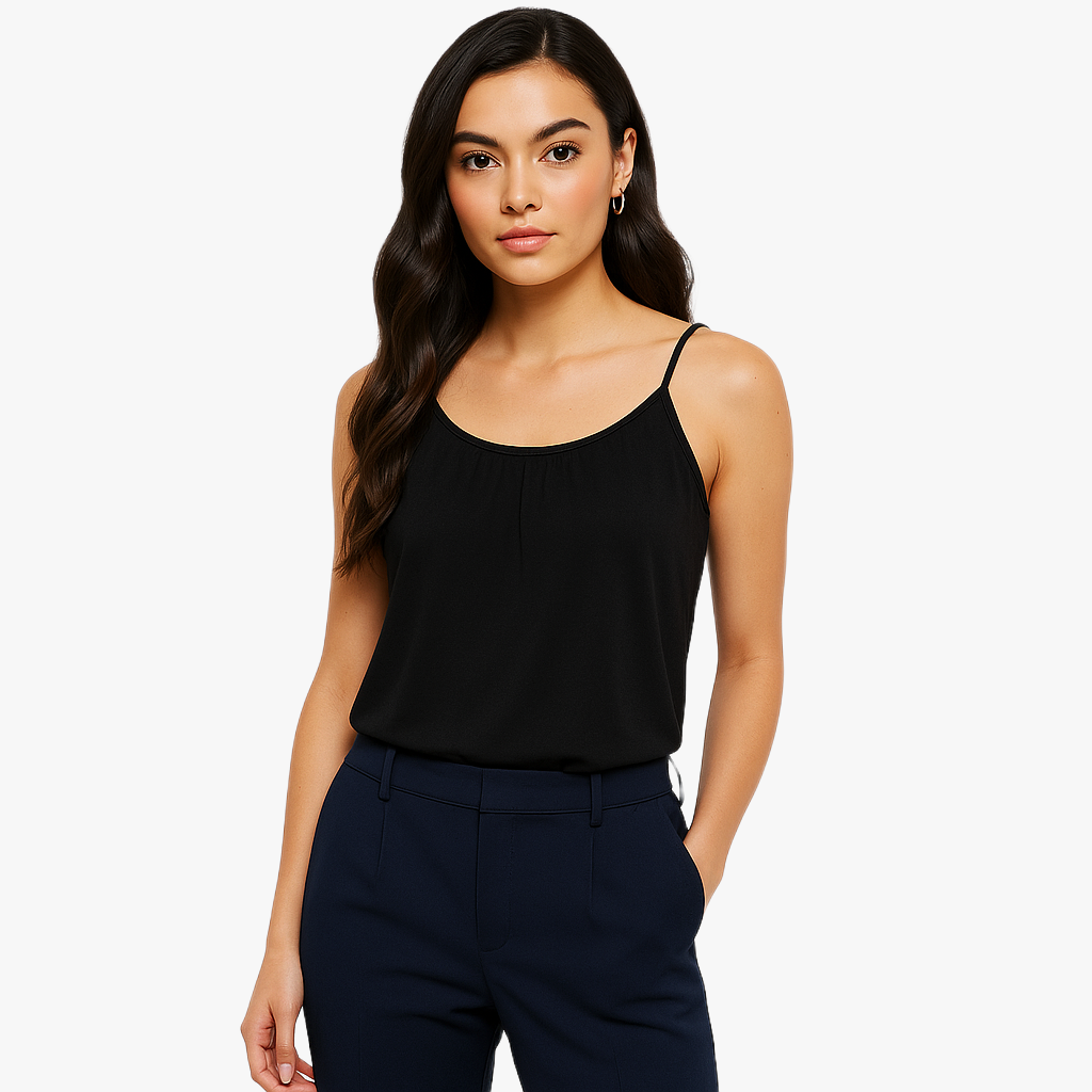 Casual Women's Sleeveless Round Neck Top