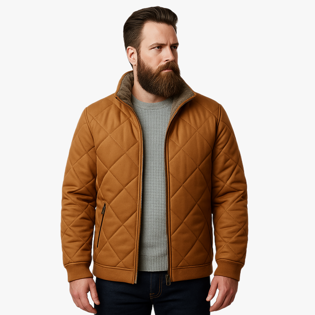 Stylish Winter Coat for Men with Warmth