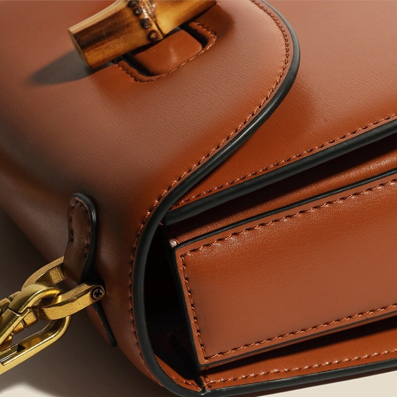 Women’s Structured Top-Handle Handbag with Sculpted Closure