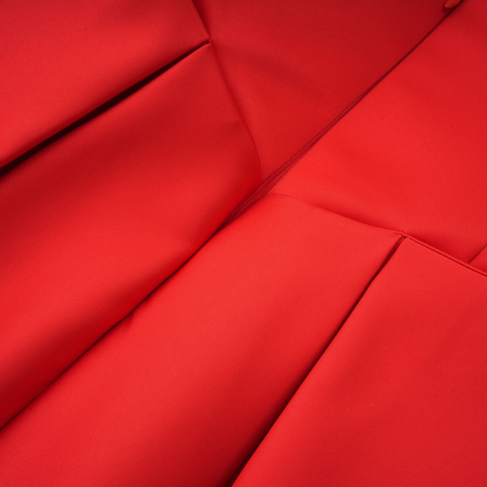 Women’s Red Off Shoulder Mini Dress – Strapless Heart Shaped Bodice with Structured Skirt