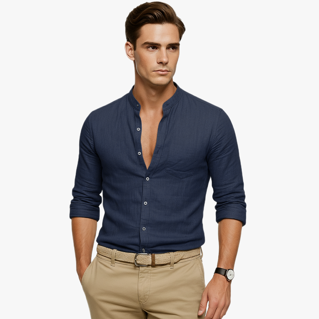 Breathable Unisex Linen Shirt for All Occasions