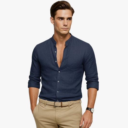 Breathable Unisex Linen Shirt for All Occasions