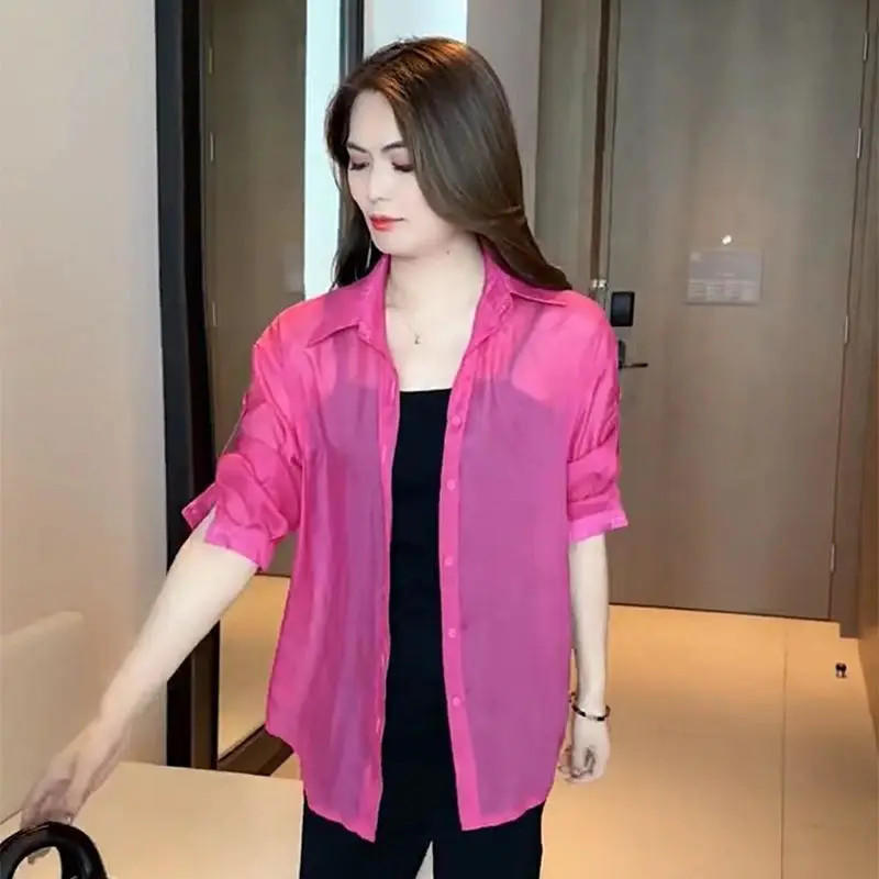 Outdoor Sun Protection Shirt with Fast-Drying Weave and Breathable Airflow