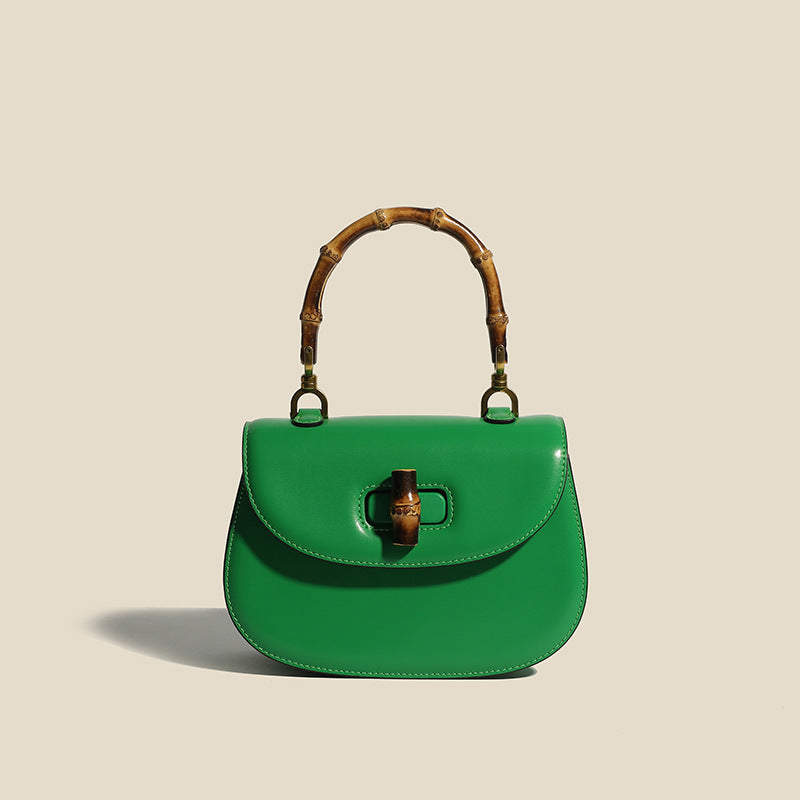 Women’s Structured Top-Handle Handbag with Sculpted Closure