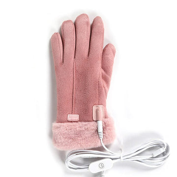 Heated Gloves with Touchscreen Fingers and Three Heat Settings, 8-Hour Battery