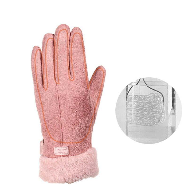 Heated Gloves with Touchscreen Fingers and Three Heat Settings, 8-Hour Battery