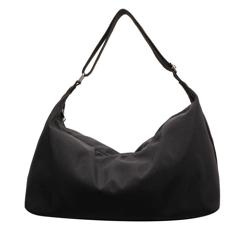 Spacious Shoulder Bag with Open Top and Adjustable Strap for Daily Essentials