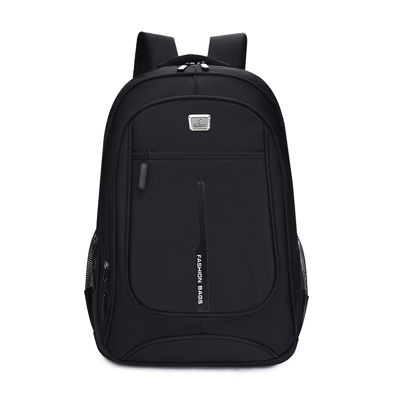 School and Work Backpack with 15-inch Laptop Sleeve and Mesh Side Pockets