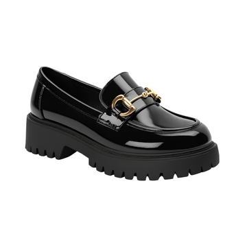 Platform Loafers with Memory Foam Insole and Grip Sole