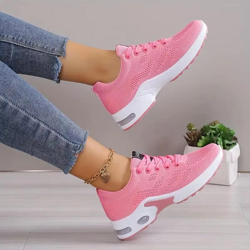 Women's Orthopedic Shoes with Arch Support and Wide Toe Box, Breathable Upper