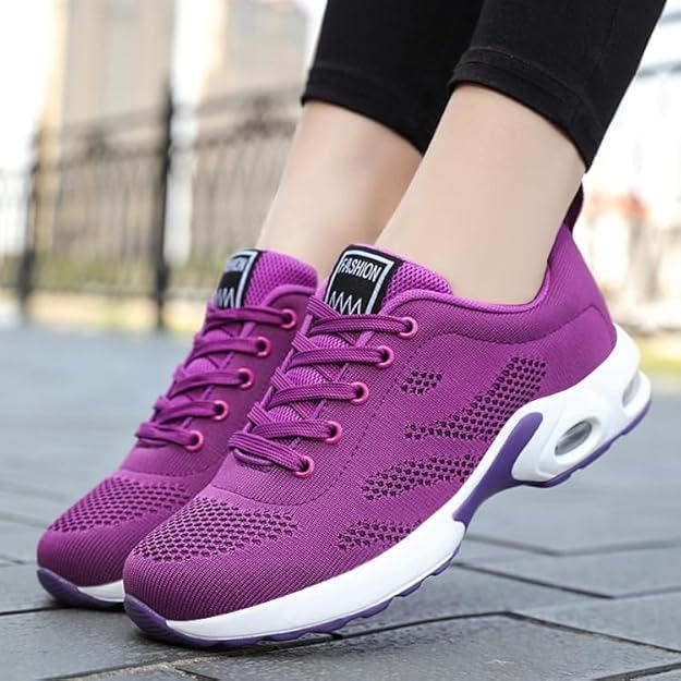 Women's Orthopedic Shoes with Arch Support and Wide Toe Box, Breathable Upper