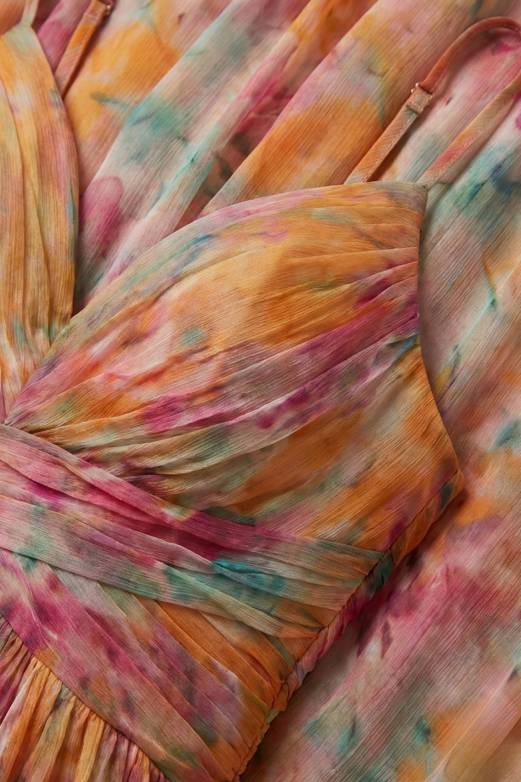 Women’s Elegant Floral Maxi Dress with V Neckline and Defined Waist