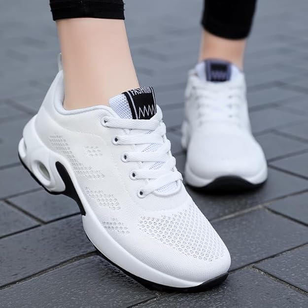 Women's Orthopedic Shoes with Arch Support and Wide Toe Box, Breathable Upper