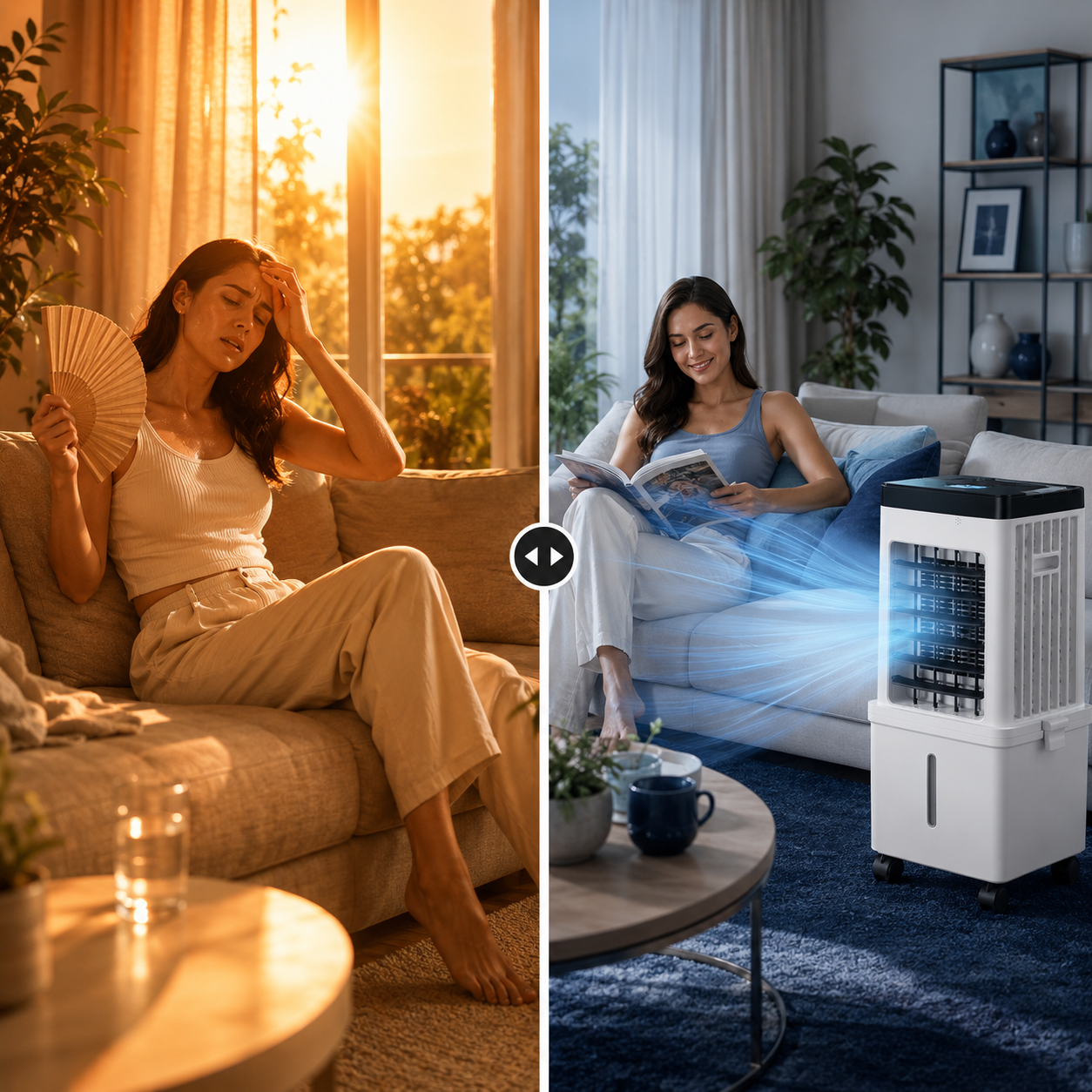 FrostAir – 3-in-1 Portable Air Cooler, Humidifying