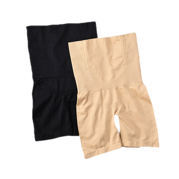 Women's High Waist Seamless Shaping Shorts with Lined Gusset