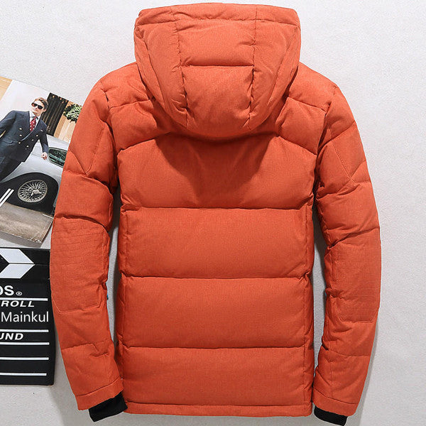 Hooded Zip Jacket with Removable Snap Hood and Thick Polyester, Wind Protection