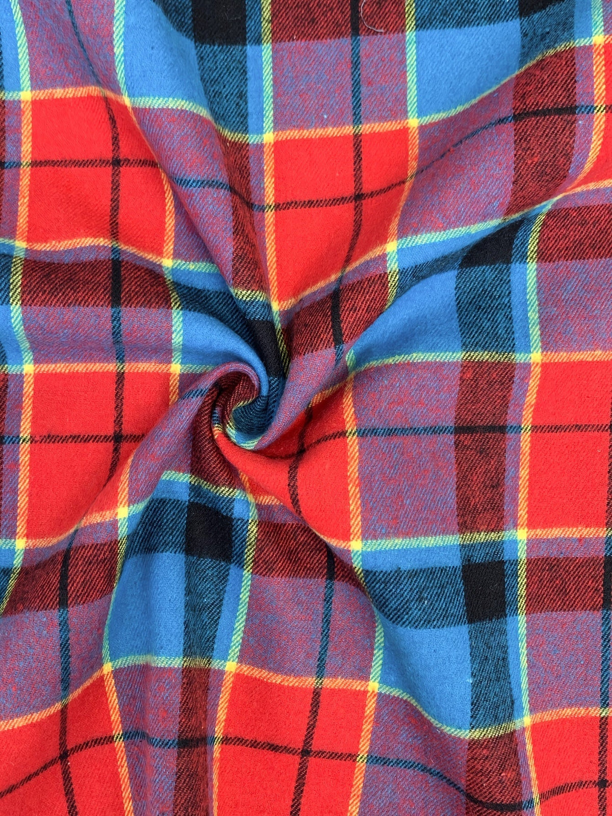 Button Up Buffalo Check Shirt with Chest Pockets and Relaxed Fit