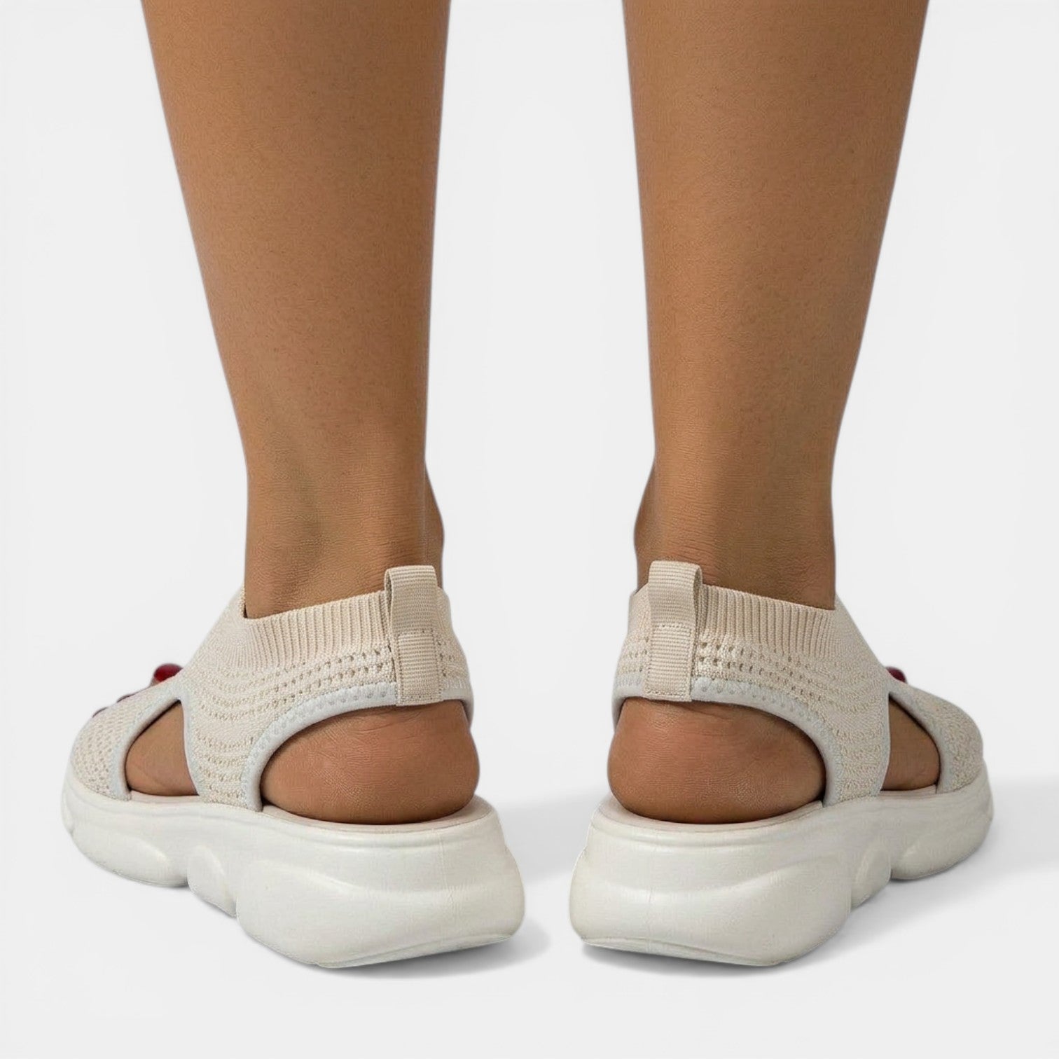 Women's Orthopedic Sandals Knit Platform Slingback